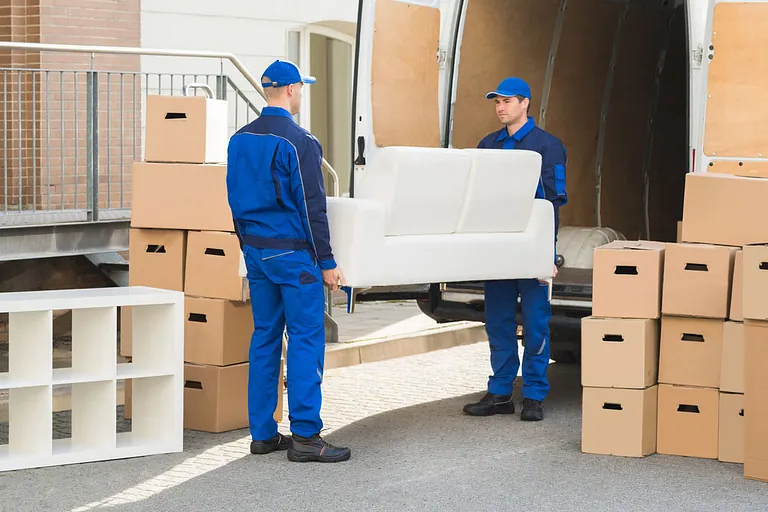 Our removal team moving house hold goods